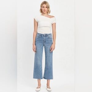 VERVET Mischief Olivia Super High Rise Wide Leg Jeans Size 30